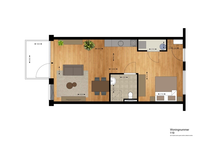 't Landhuys - BOUW IS GESTART, Appartement, bouwnummer: 119, Bergschenhoek