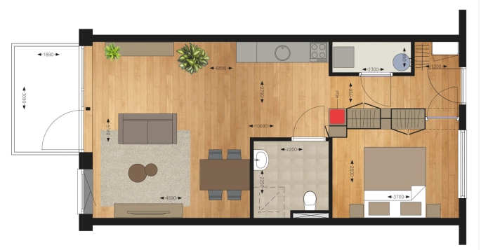 't Landhuys - BOUW IS GESTART, Appartement, bouwnummer: 119, Bergschenhoek