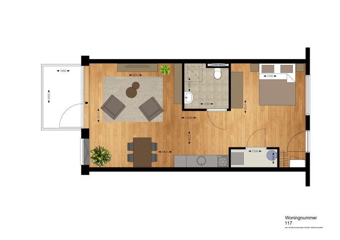 't Landhuys - BOUW IS GESTART, Appartement, bouwnummer: 117, Bergschenhoek