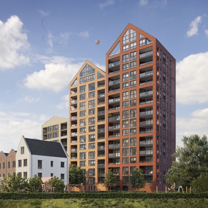 De Taantorens - VERKOOP IN VOLLE GANG, Toren 2 - linker appartement, bouwnummer: T2.06-L, Maassluis