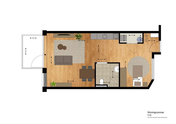 't Landhuys - BOUW IS GESTART, Appartement, bouwnummer: 113, Bergschenhoek