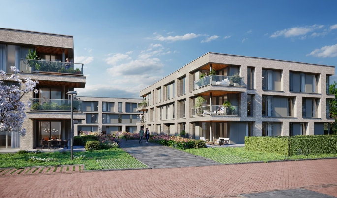 Groenkazerne Ulvenhout | UITVERKOCHT, Groenkazerne TYPE 2.2 | Appartement, Ulvenhout