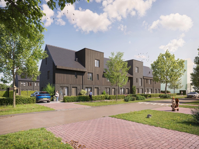 De Driehoek, Tussenwoning, bouwnummer: 49, Meerstad