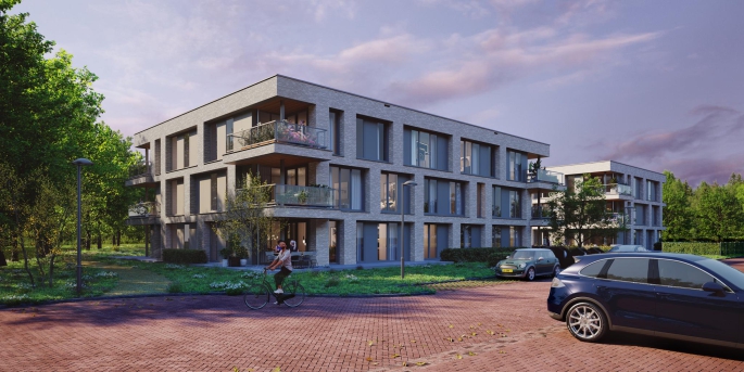 Groenkazerne Ulvenhout | UITVERKOCHT, Groenkazerne TYPE 2.8 | Appartement, Ulvenhout