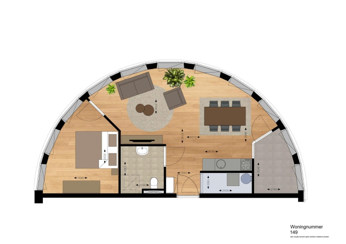 't Landhuys - BOUW IS GESTART, Appartement, bouwnummer: 149, Bergschenhoek