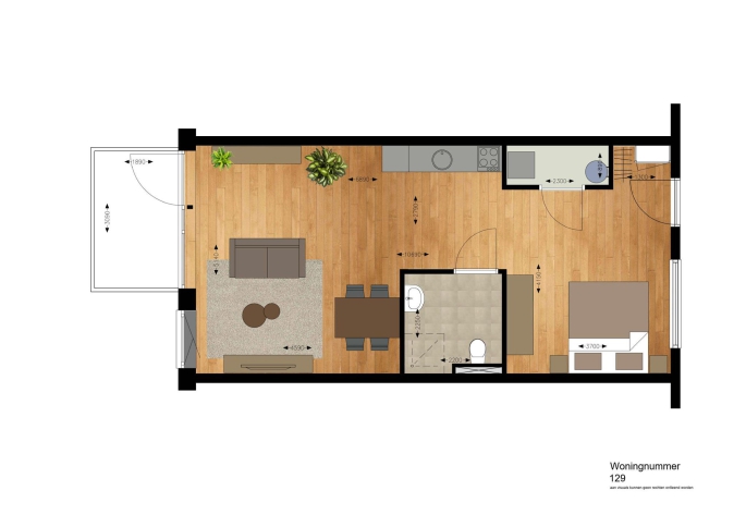 't Landhuys - BOUW IS GESTART, Appartement, bouwnummer: 129, Bergschenhoek