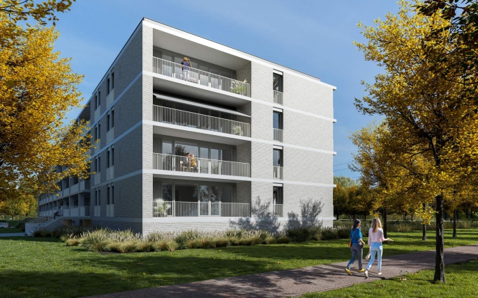 Kloostervelden fase 2 (VERKOCHT), Appartement D, Etten-Leur