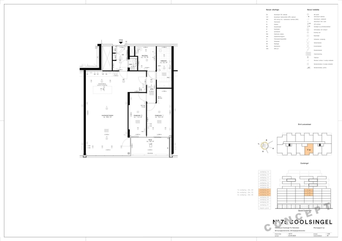 N° 75 Coolsingel, Promenade, bouwnummer: 64, Rotterdam