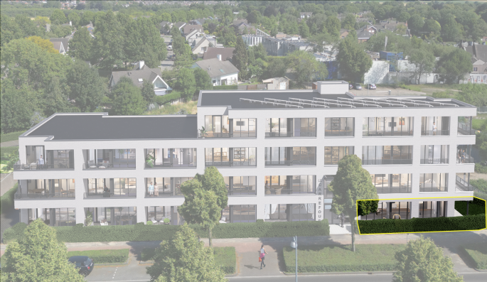 Residentie Carrefour, 19 appartementen & 2 penthouses., Residentie Carrefour type C1, bouwnummer: 1, Geleen