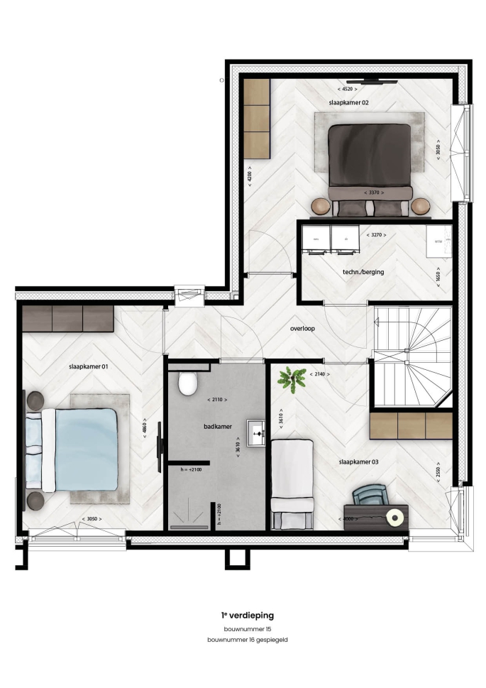 BLOSSEM Bryce | Verkoop gestart, Hoekwoning | Type 9, bouwnummer: 15, Breda