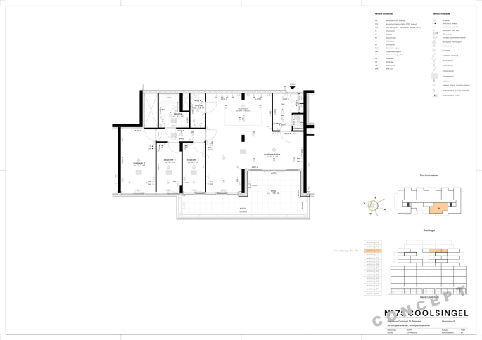 N° 75 Coolsingel, Metropolitan, bouwnummer: 106, Rotterdam