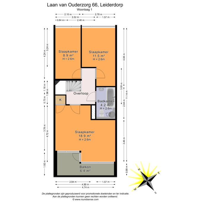 Laan van Ouderzorg 66, 2352 HX, Leiderdorp