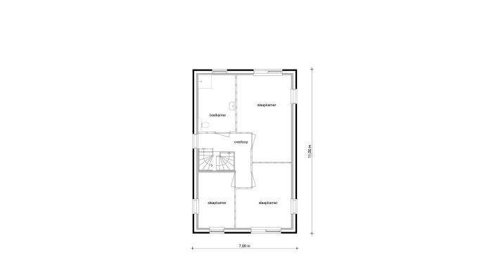 Molenweg 5 vrijstaande woningen, Type 5, Oudenhoorn