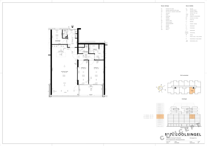 N° 75 Coolsingel, Promenade, bouwnummer: 41, Rotterdam