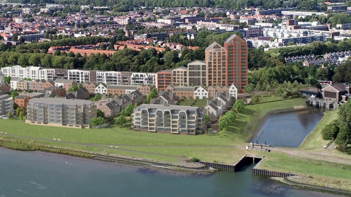 De Taantorens - VERKOOP IN VOLLE GANG, Toren 1 - rechter appartement, bouwnummer: T1.05-R, Maassluis