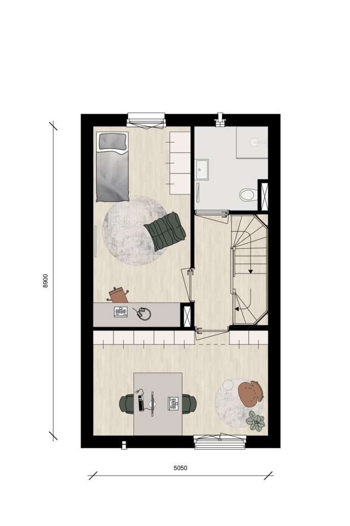 De Groene Loper - Fleur, Fase 5, Herenhuis extra hoog - Type B2, bouwnummer: 48, Maastricht