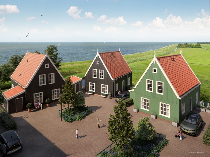 't Eilandhart, vrijstaande woningen, bouwnummer: 67, Marken