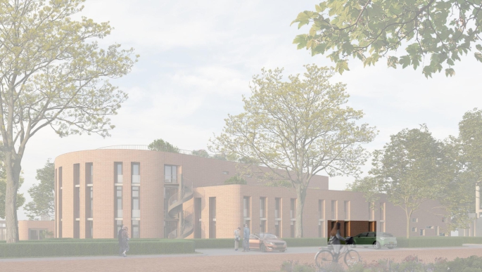 Vredeskerk Venray; NIEUW nu ook afgebouwde appartementen!, Vredeskerk begane grond, bouwnummer: 2, Venray