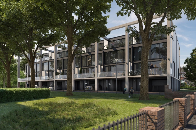 Meesters van Apeldoorn, Drive-in-woningen (hoek), bouwnummer: 1, Apeldoorn