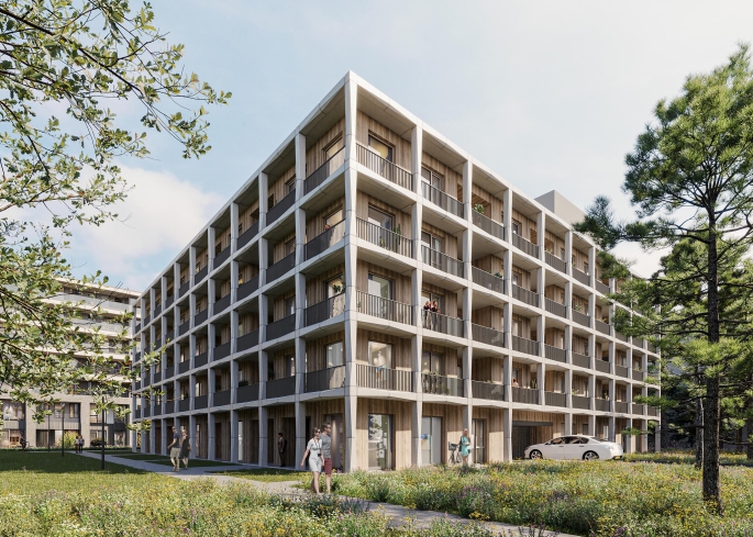 BLOSSEM Redwood Breda, BLOSSEM Redwood Breda - Type 9 | Appartement, Breda