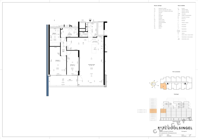 N° 75 Coolsingel, Promenade, bouwnummer: 61, Rotterdam