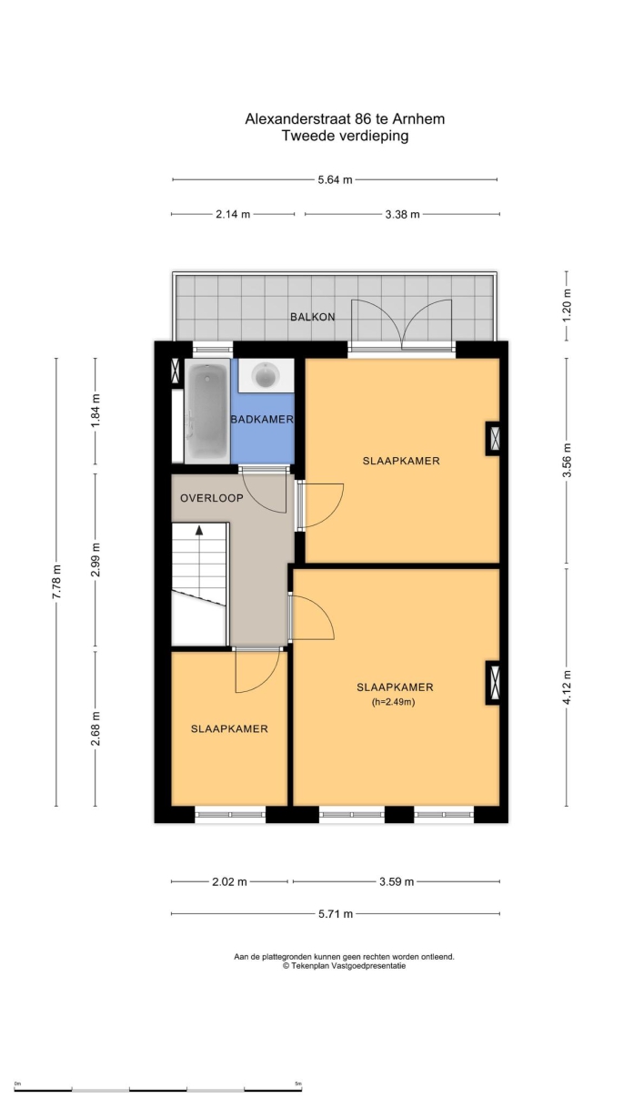 Alexanderstraat 86, 6812 BH, Arnhem