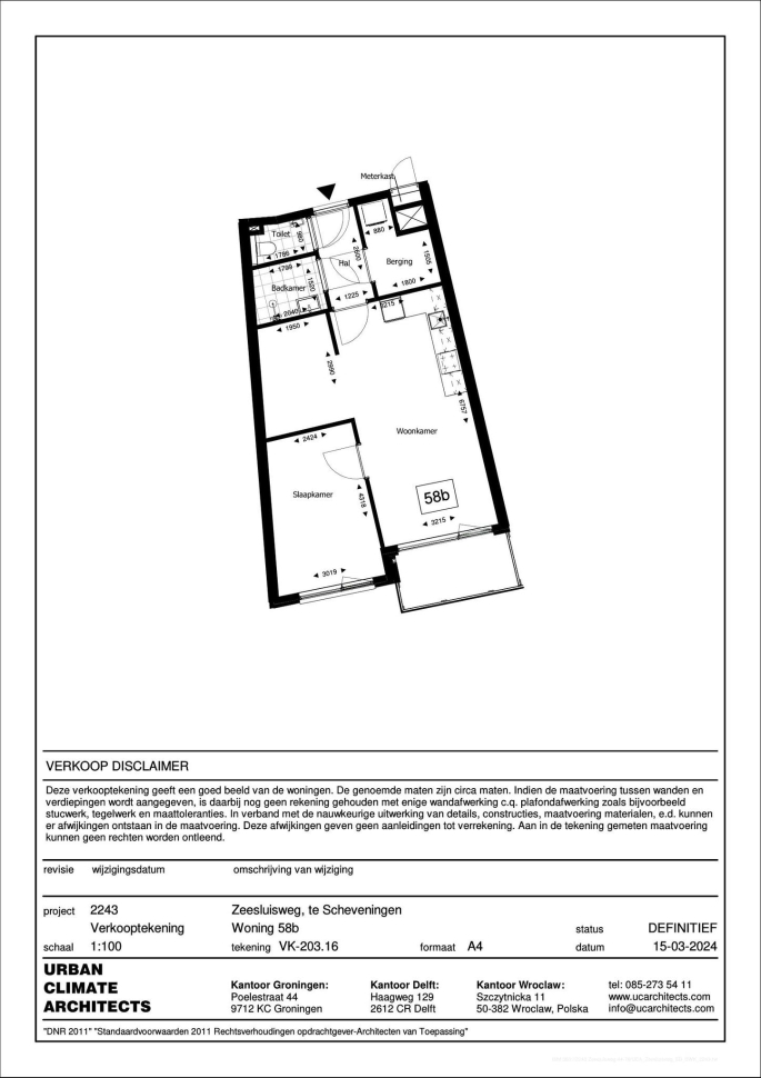 DockSide, Twee-kamer DockSide huur, 's-Gravenhage