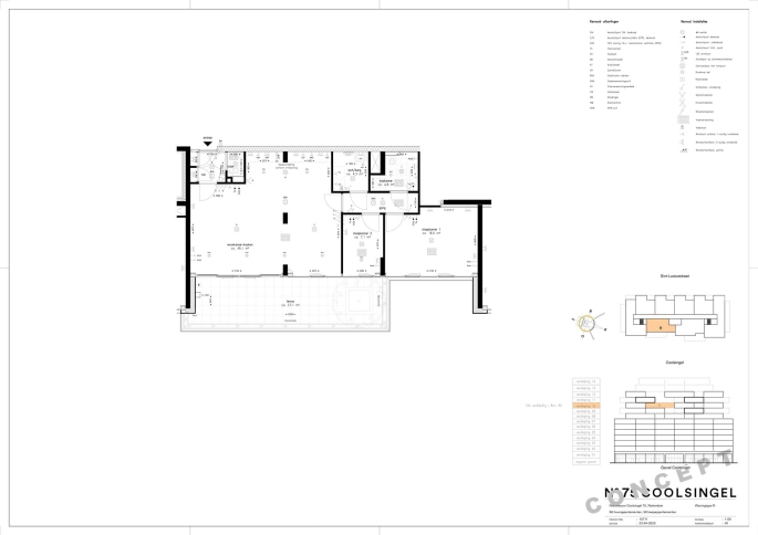 N° 75 Coolsingel, Metropolitan, bouwnummer: 90, Rotterdam