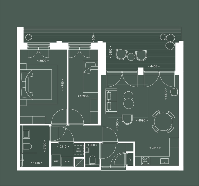 De Groene Loper - Amélie - Le SUD fase 4C, Appartement - Type H, bouwnummer: 214, Maastricht