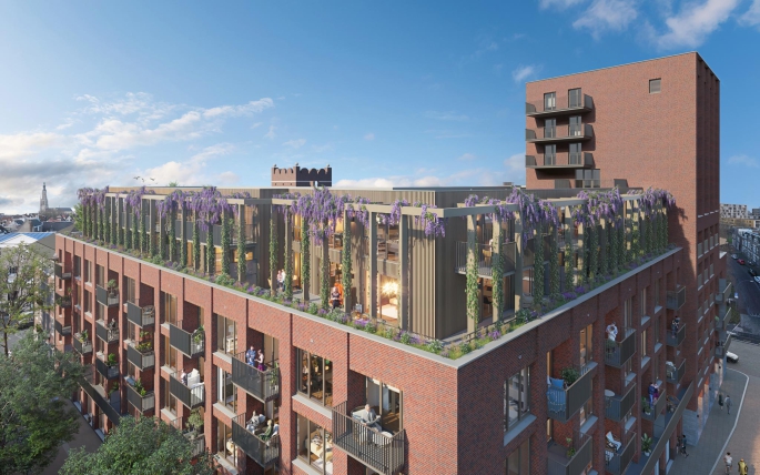 Fifth Breda - bouw is gestart!, Fifth Breda TYPE N.6.04 | Appartement, bouwnummer: N.6.04, Breda