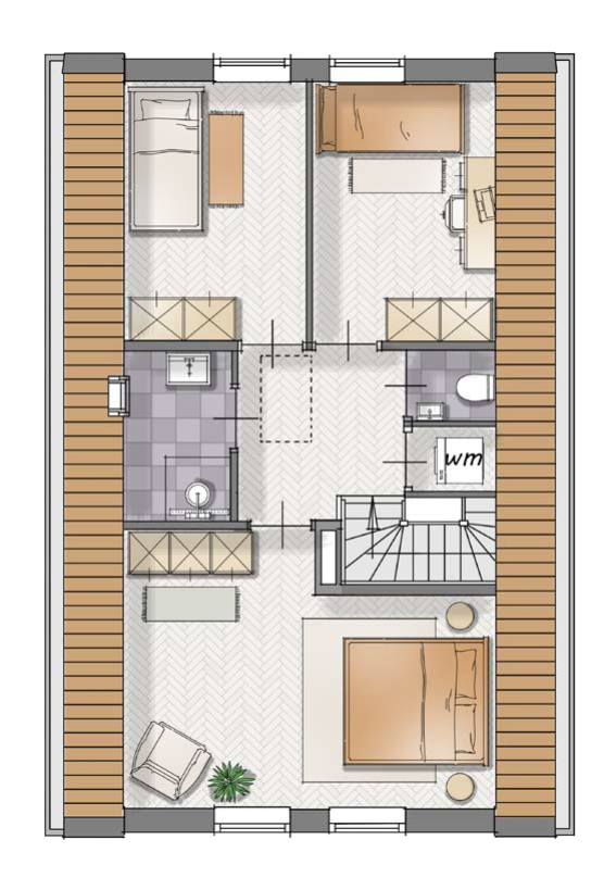 't Eilandhart, vrijstaande woningen, bouwnummer: 56, Marken