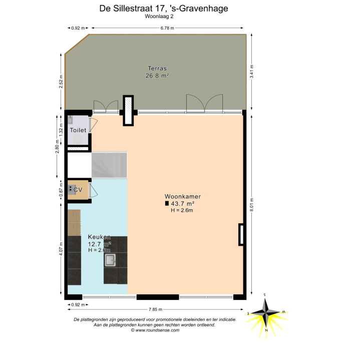 De Sillestraat 17, 2593 TS, 's-Gravenhage