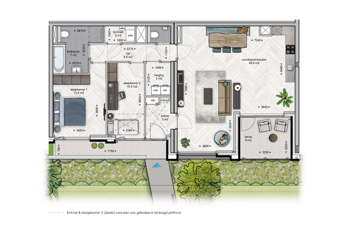 Eureka! Central | Laatste 7 appartementen!, Eureka! Central - Type 2A1, Breda