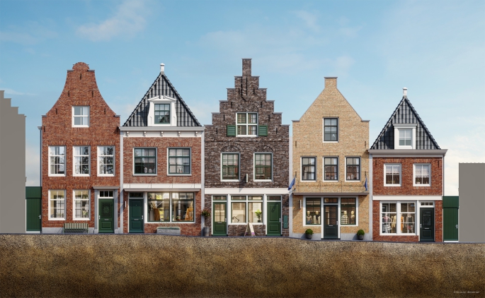 Thuishaven, Herenhuis met zadeldak, Herenhuis, Edam