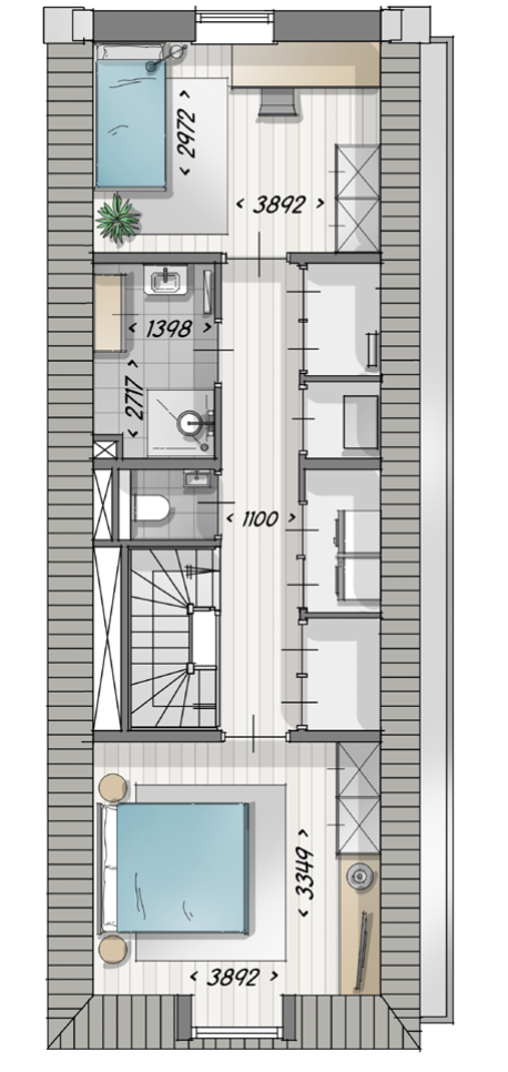 Thuishaven, Herenhuis met zadeldak, Herenhuis, Edam