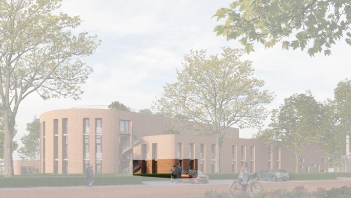 Vredeskerk Venray; NIEUW nu ook afgebouwde appartementen!, Vredeskerk begane grond, bouwnummer: 4, Venray