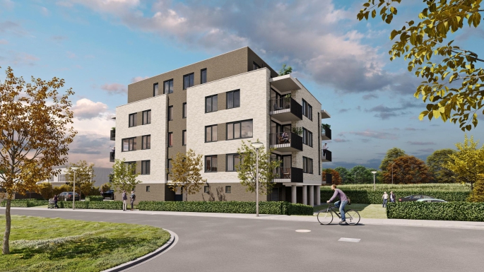 Vossepark, Vossepark appartement type A, bouwnummer: 13, Heerlen