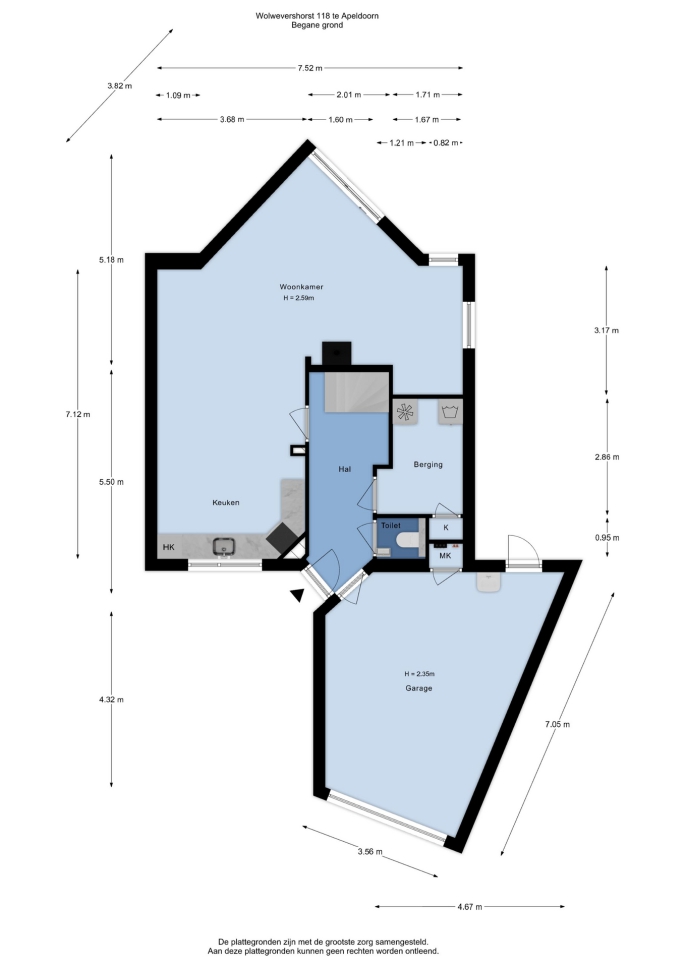 Wolwevershorst 118, 7328 NW, Apeldoorn