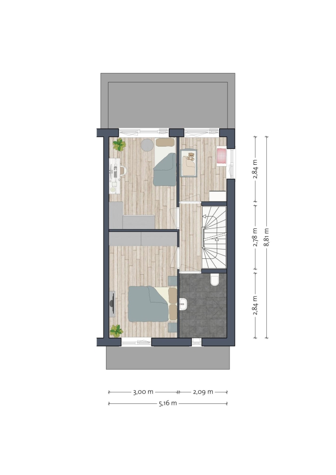 De Meyster, Banningstraat, De Meyster, hoekwoningen, bouwnummer: 40, Soesterberg