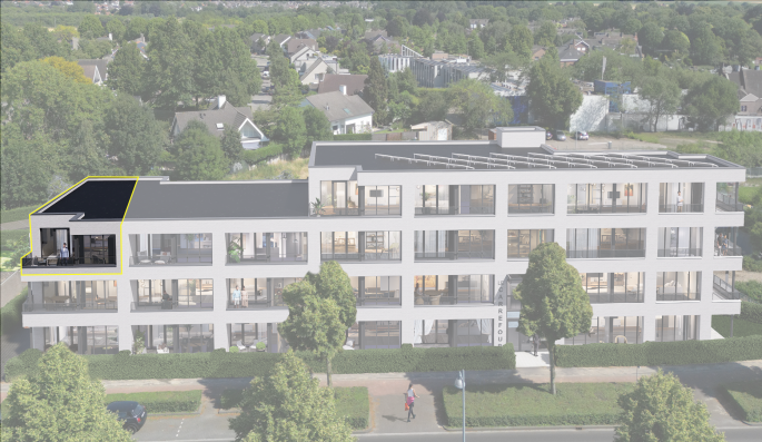 Residentie Carrefour, 19 appartementen & 2 penthouses., Residentie Carrefour type A, bouwnummer: 18, Geleen