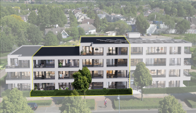 Residentie Carrefour, 19 appartementen & 2 penthouses., Residentie Carrefour type B, Geleen