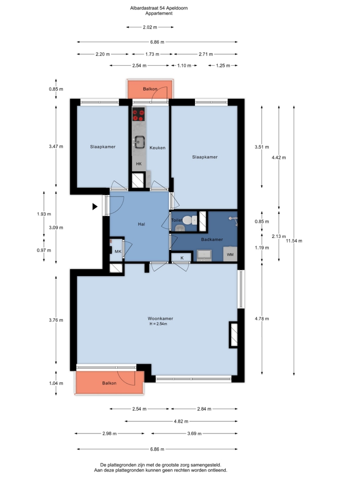 Albardastraat 54, 7331 LH, Apeldoorn