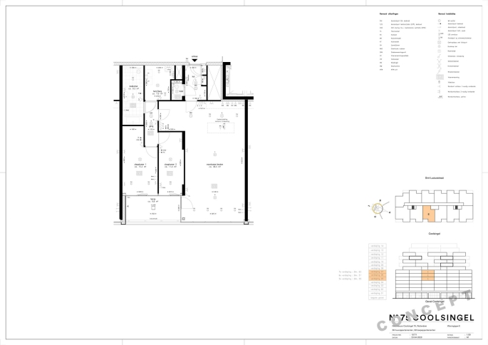 N° 75 Coolsingel, Promenade, bouwnummer: 63, Rotterdam