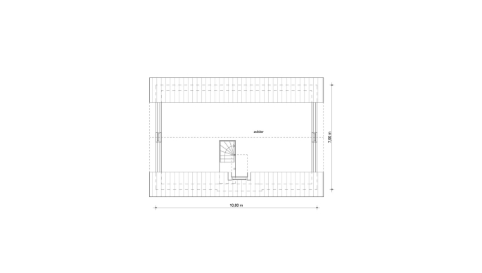 Molenweg 5 vrijstaande woningen, Type 4, Oudenhoorn