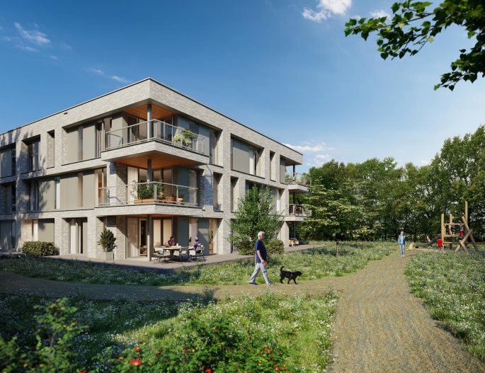 Groenkazerne Ulvenhout | UITVERKOCHT, Groenkazerne TYPE 3.10 | Appartement, Ulvenhout