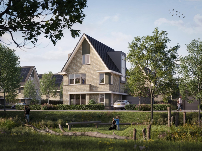 Zwaluwhof, Semi-bungalow Voornseparel, bouwnummer: 23, Oostvoorne