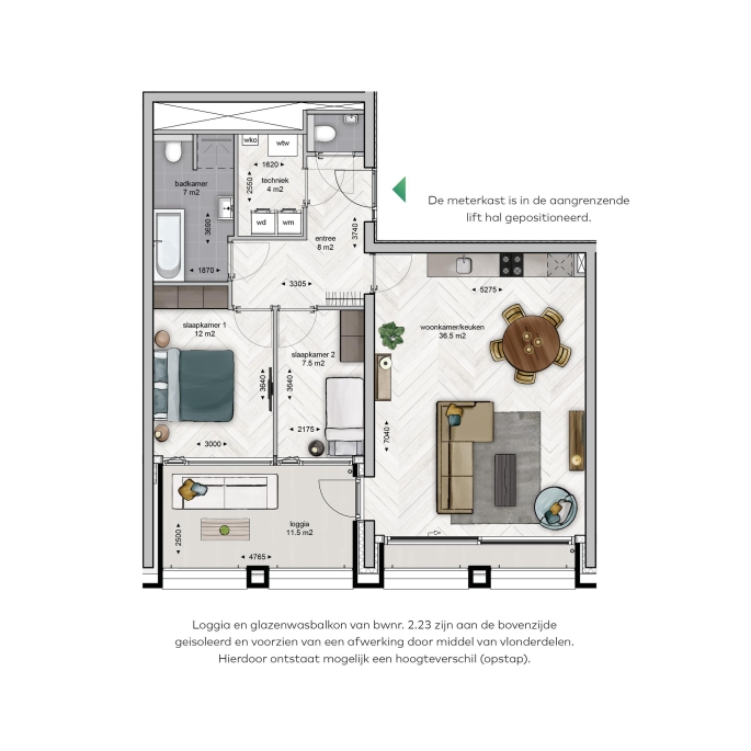 Eureka! Central | Laatste 7 appartementen!, Eureka! Central - Type 2G, Breda