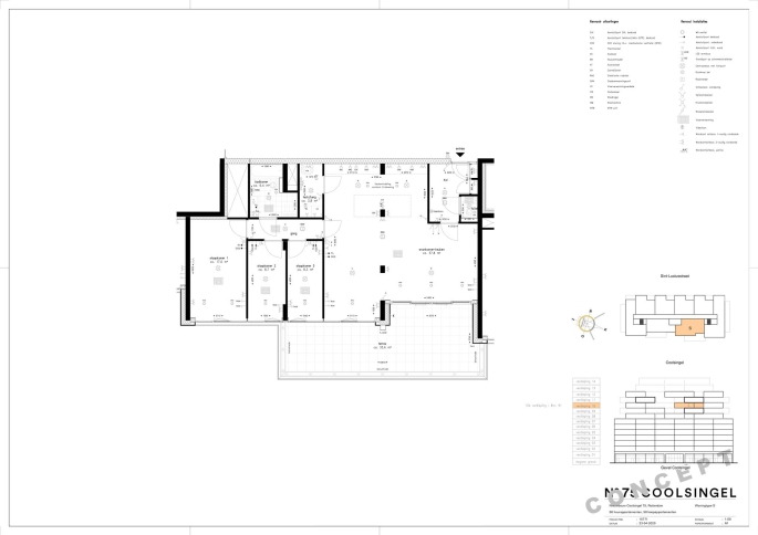 N° 75 Coolsingel, Metropolitan, bouwnummer: 91, Rotterdam