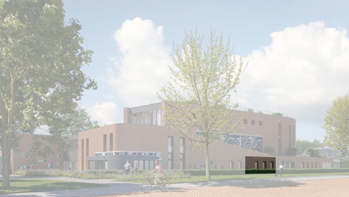 Vredeskerk Venray; NIEUW nu ook afgebouwde appartementen!, Vredeskerk begane grond, bouwnummer: 11, Venray