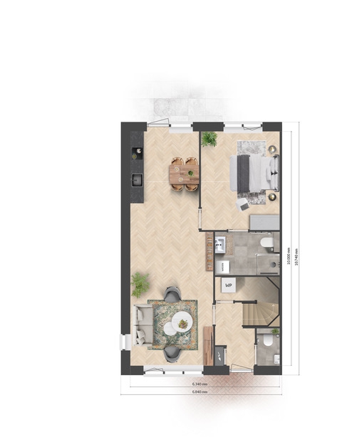 Möllincksvaart fase 3.2, Aerderijck l Toekomstgerichte woningen, bouwnummer: 11, Bergentheim